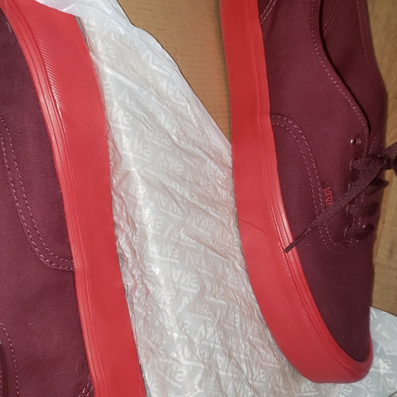 Vans rare color way port wine red NWT mens 11 - Picture 5 of 16
